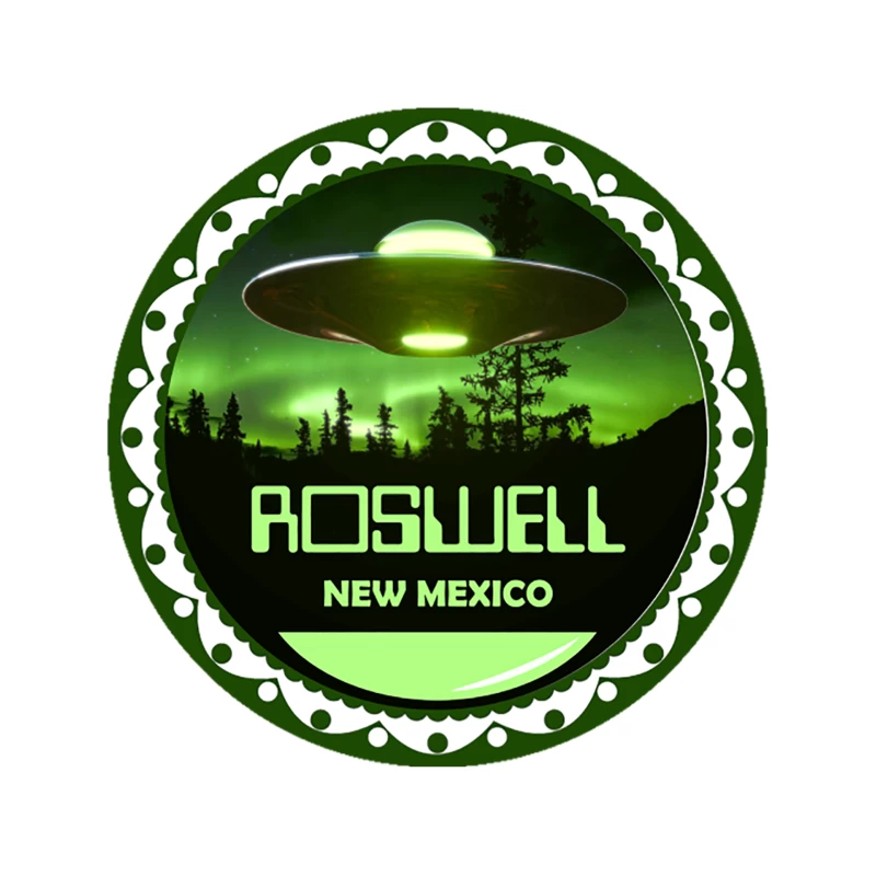 Roswell New Mexico Travel Badge Tapestry