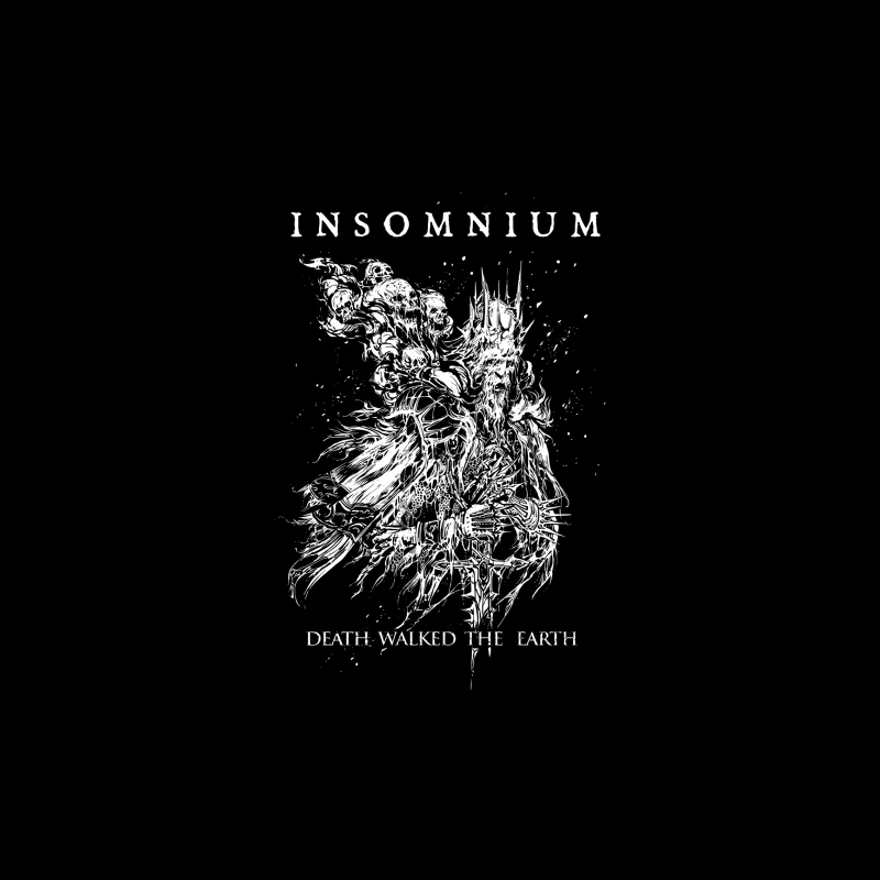 Insomnium Death Walked The Earth iPhone Case