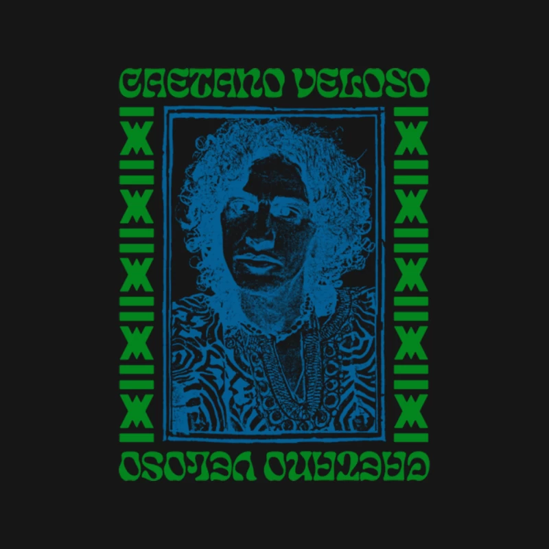 Caetano Veloso  Retro Original Fan Art Design Mouse Pad