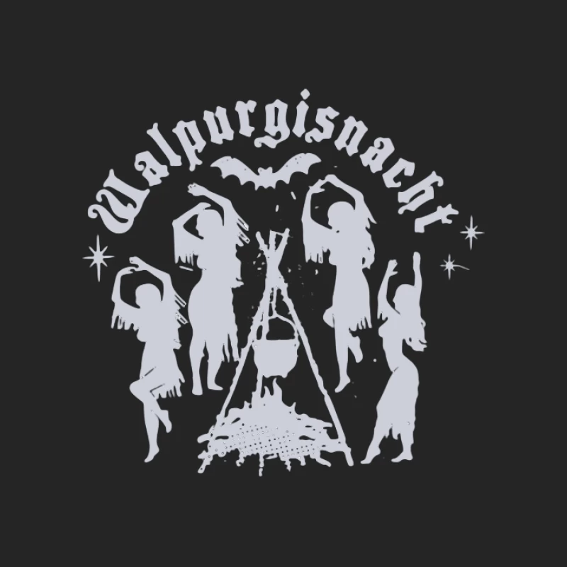 Walpurgisnacht Tänzer und Hexen Damen Pullover Sweatshirt