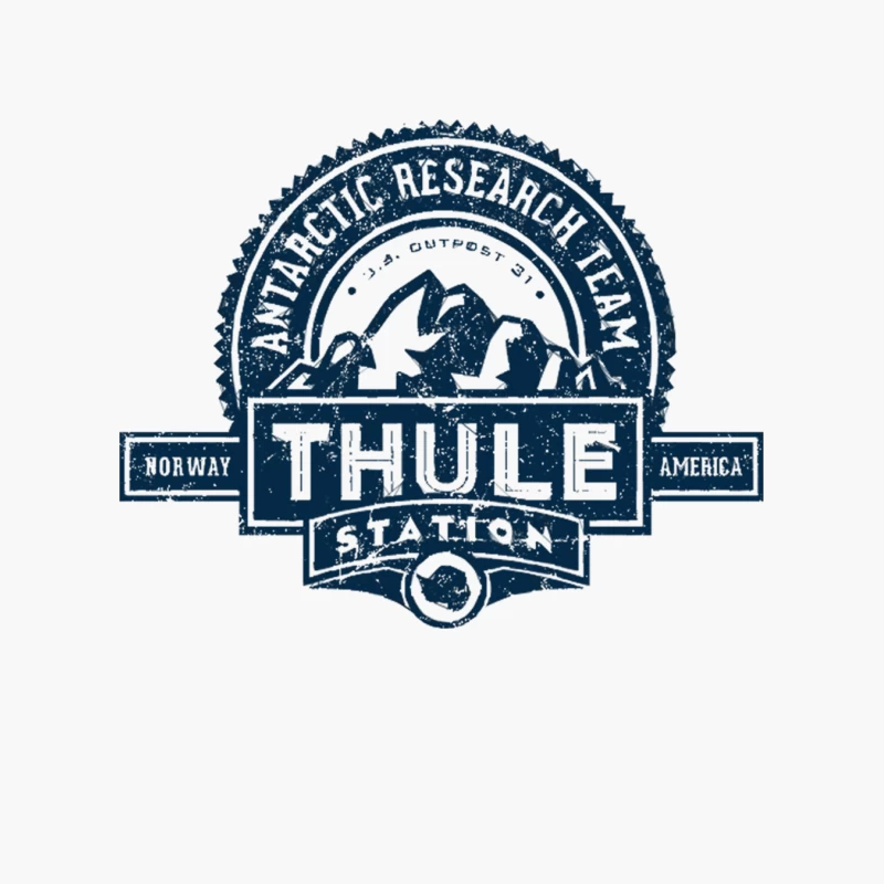 Thule Antarctic Research Team Cotton Tote Bag