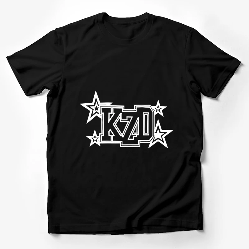 Stylisches KZD Sternlogo Herren T-Shirt
