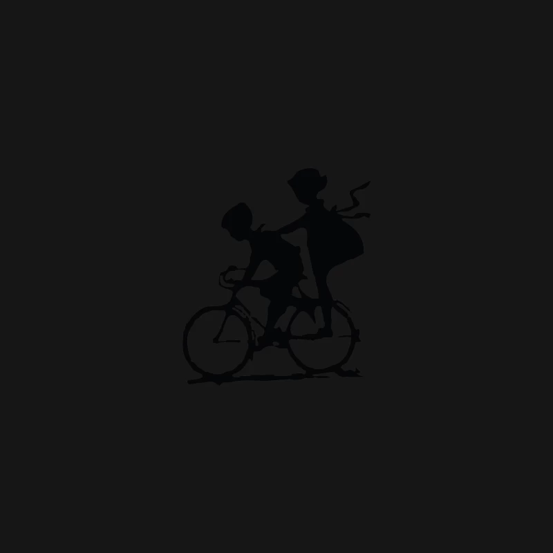 Balade en vélo illustrée Femme T-Shirt