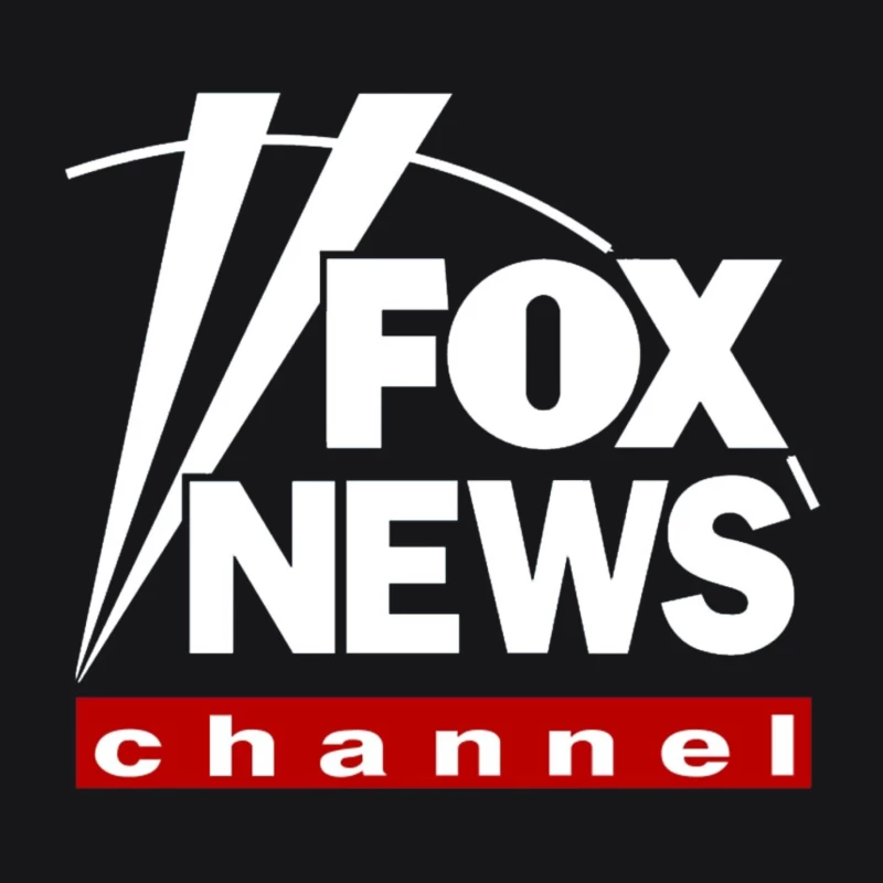 Fake News Channel Fox News Logo Male Pullover Hoodie