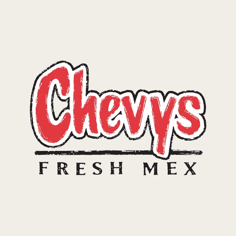 Chevys Fresh Mex Restaurant Logo Design Bucket Hat