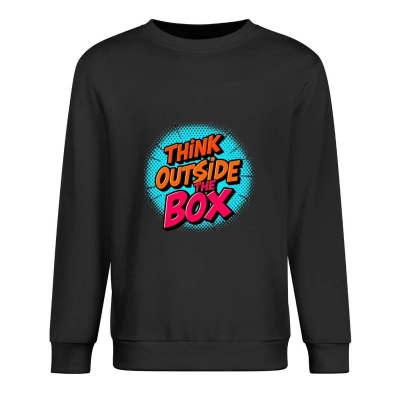 Creative Thinking Inspiration Male Pullover Sweatshirt