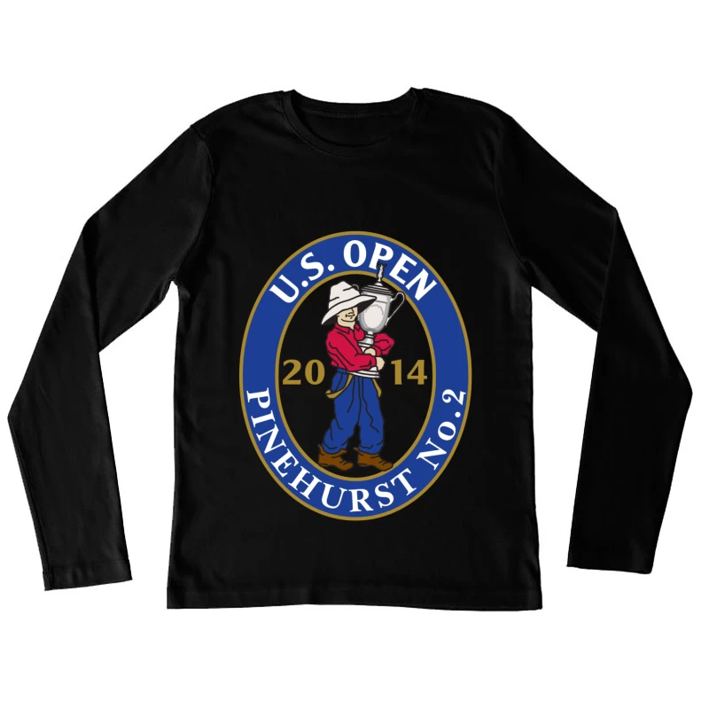 Tiger king, us open Female Long Sleeve T-Shirt