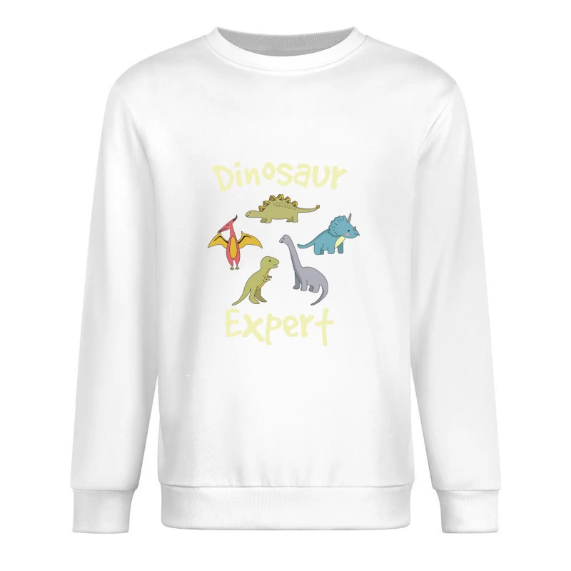 Design mignon de dinosaures Homme Sweat-shirt à enfiler