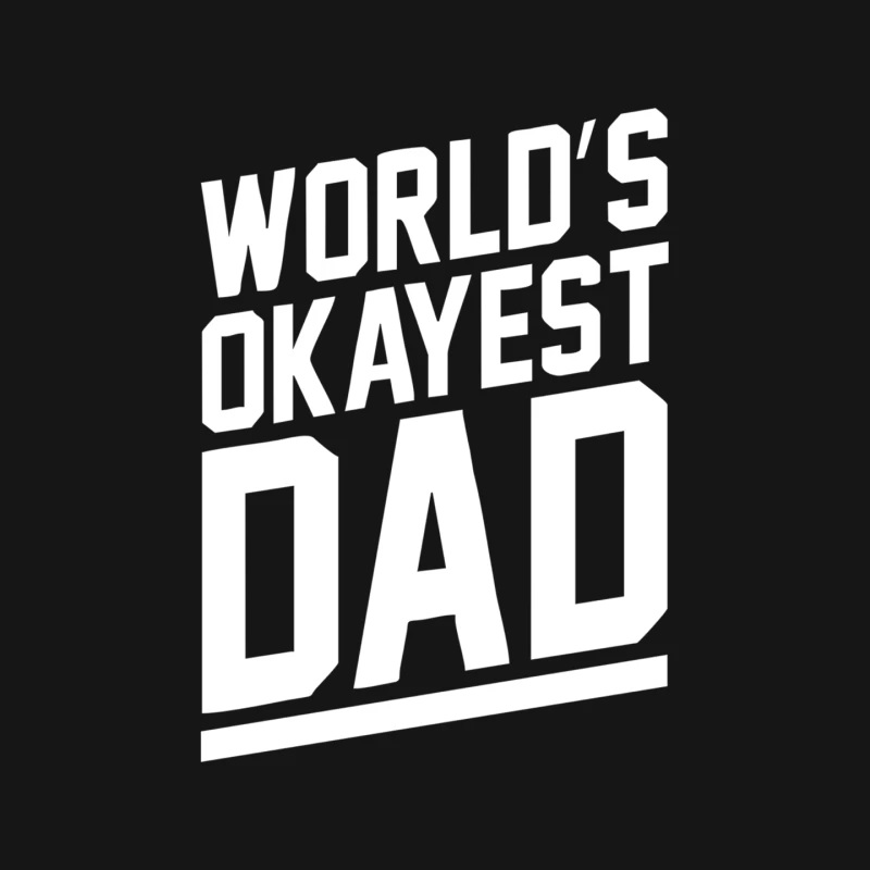 World_s Okayest Dad Funny Mouse Pad
