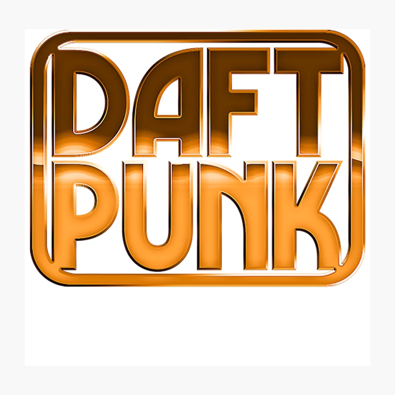 Daft Punk  70s Aesthetic Retro Fan Art Design Throw Pillow