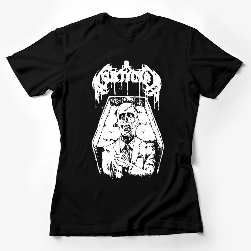 Mortician Band Female T-Shirt