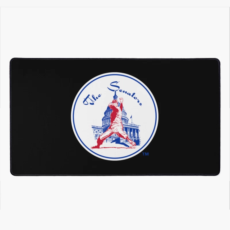 Washington Senators Baseball Club Desk Mat