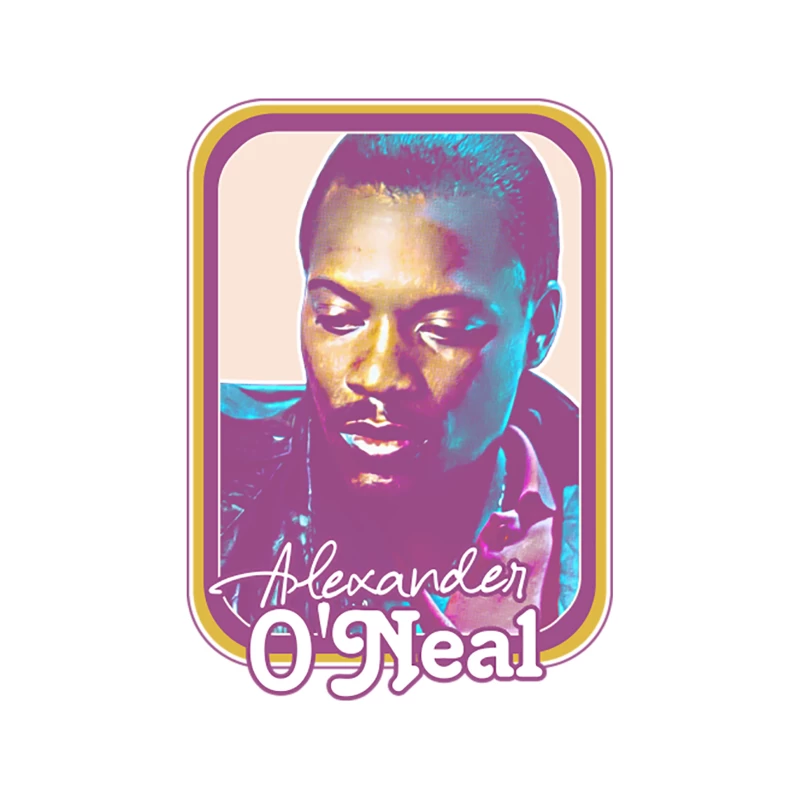 Alexander O_Neal  80s Retro Fan Design Tapestry