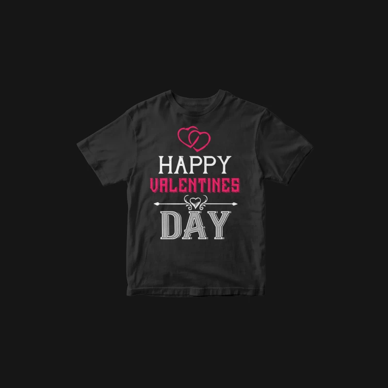 T-shirt Saint-Valentin avec coeurs et message Homme Manches Longues T-Shirt