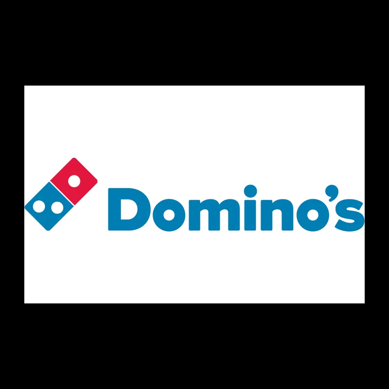 Domino's Pizza Corporate Logo in Blue and Red Travel Mug