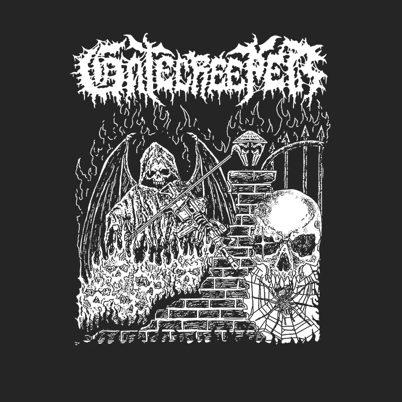 Gatecreeper Grin Of The Reaper Female Pullover Sweatshirt