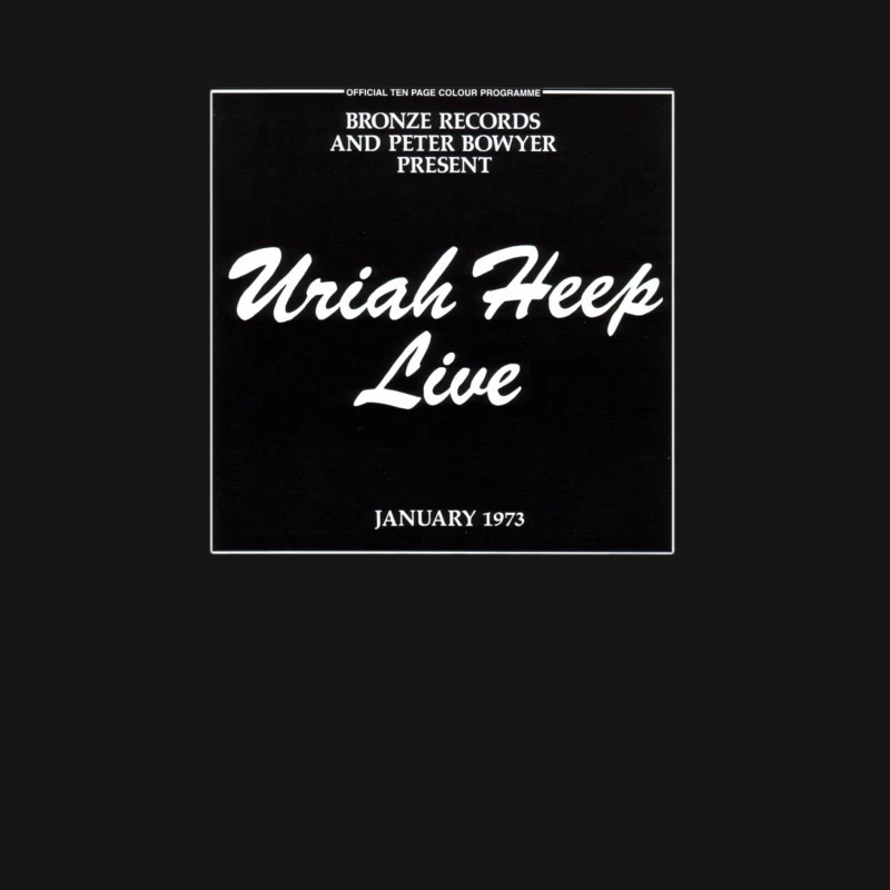 9 URIAH HEEP LIVE - URIAH HEEP Female Long Sleeve T-Shirt