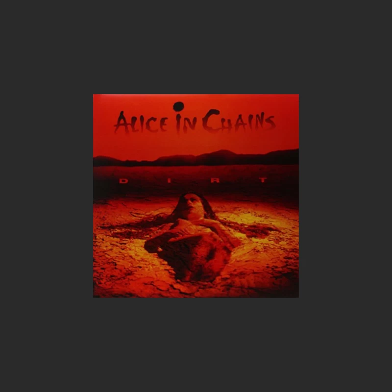 Alice in Chains Dirt Album Cover Dark Grunge Rock Music Baseball Cap