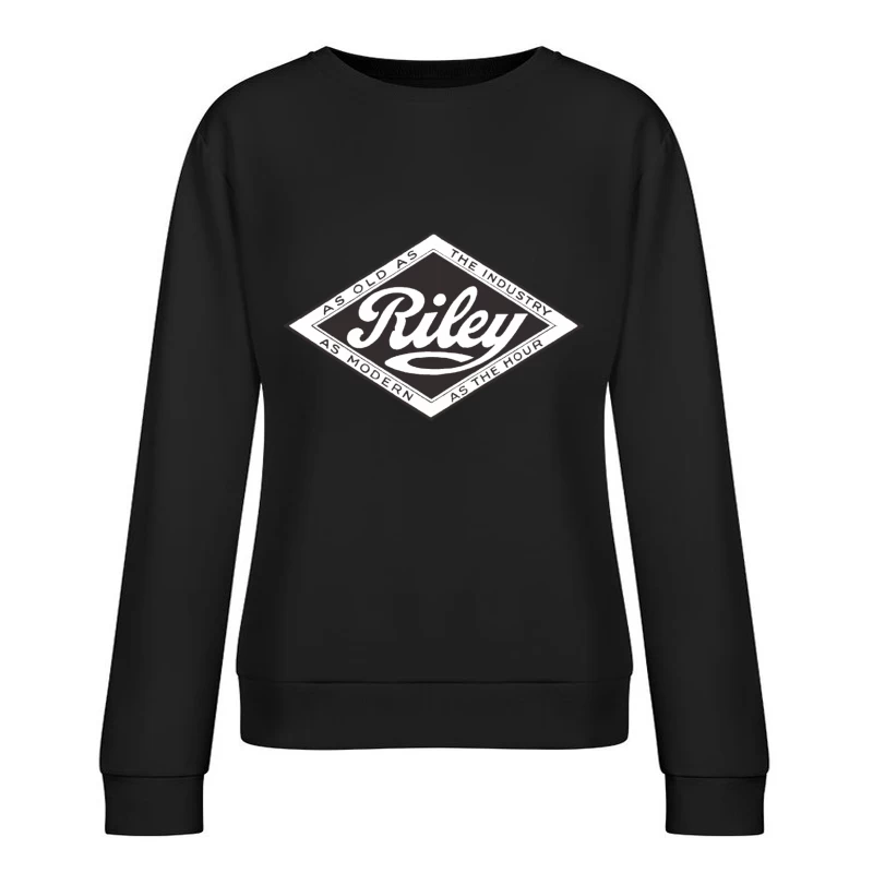 Classic Car Logos - Riley Female Pullover Sweatshirt