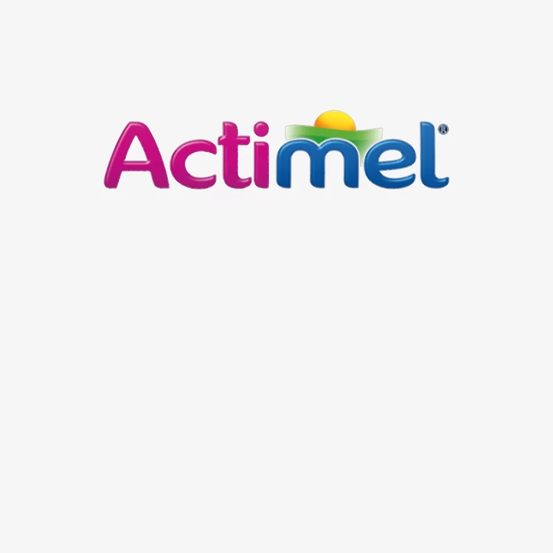 Actimel Dairy Brand Colorful Logo Design Female Long Sleeve T-Shirt