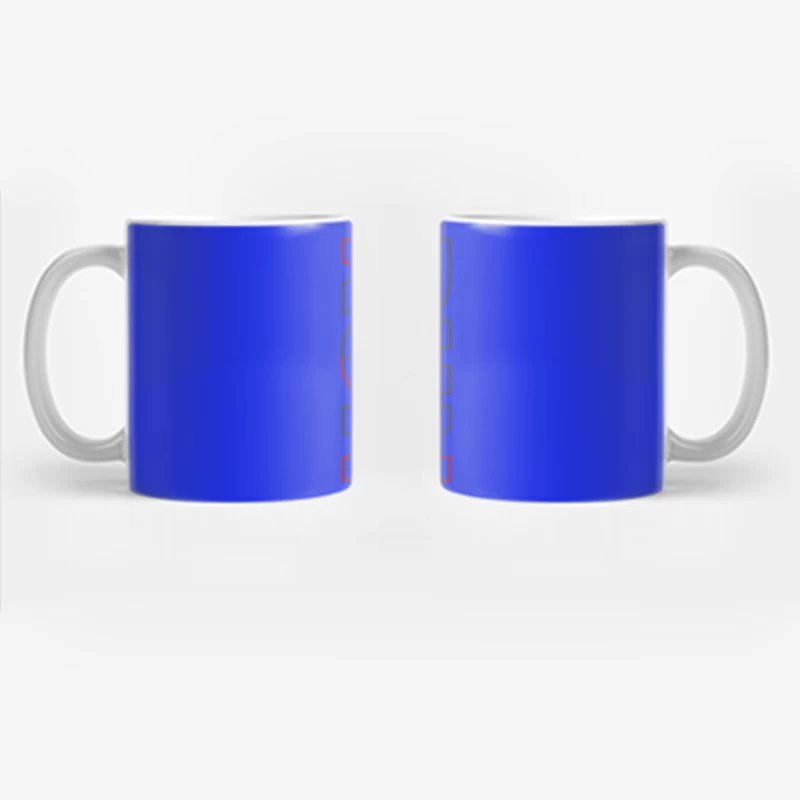 Creative Logo Design with Typography Coffee Mug