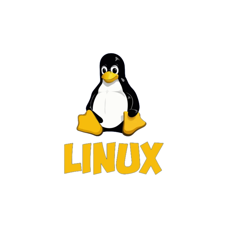 Tux: The Linux Operating System Mascot Logo Mouse Pad