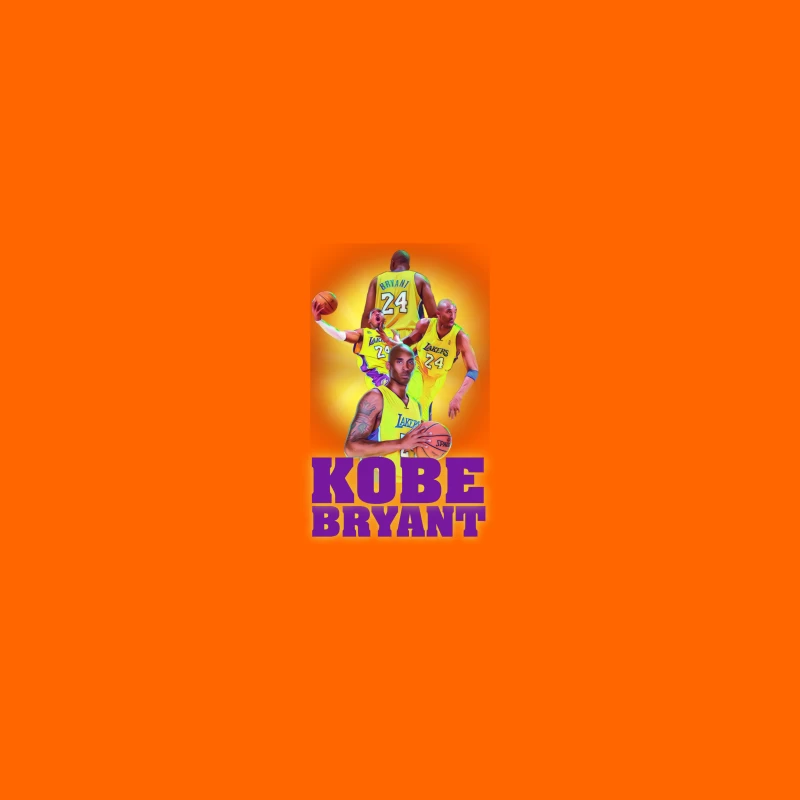 Kobe Bryant Tribute in NBA Colors Coffee Mug