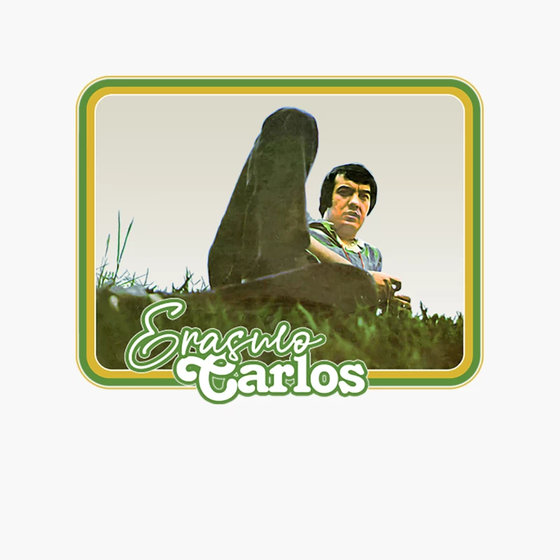 Erasmo Carlos  Retro Fan Art Design Cotton Tote Bag