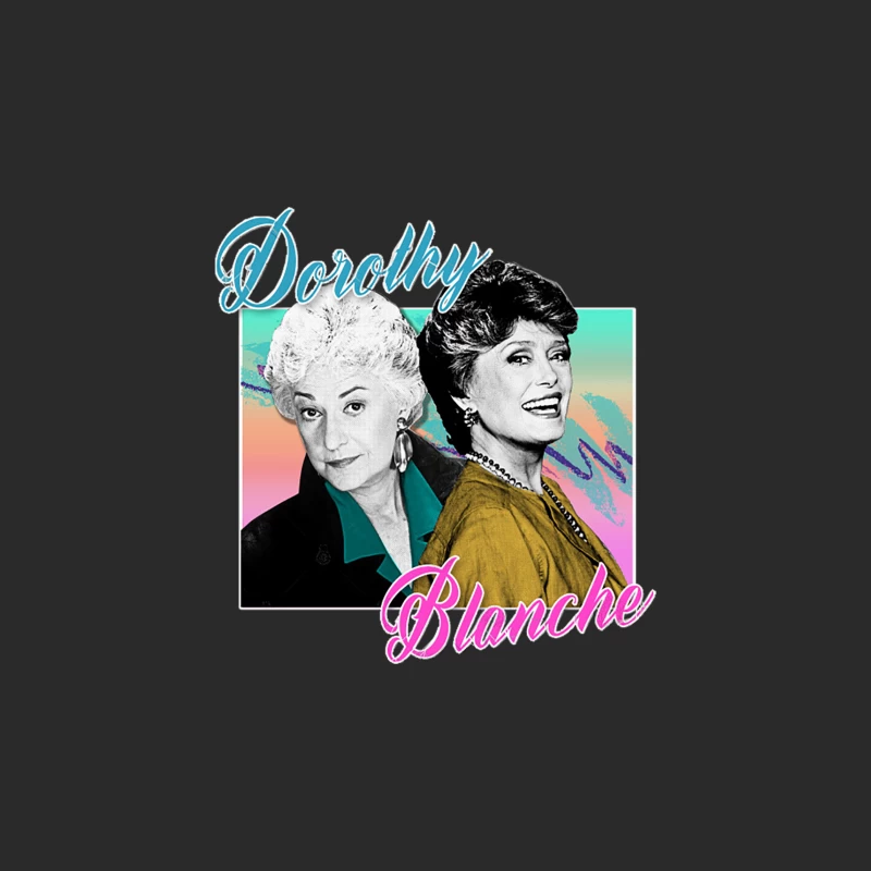 Dorothy & Blanche Graphic Design 80s Style Baseball Cap