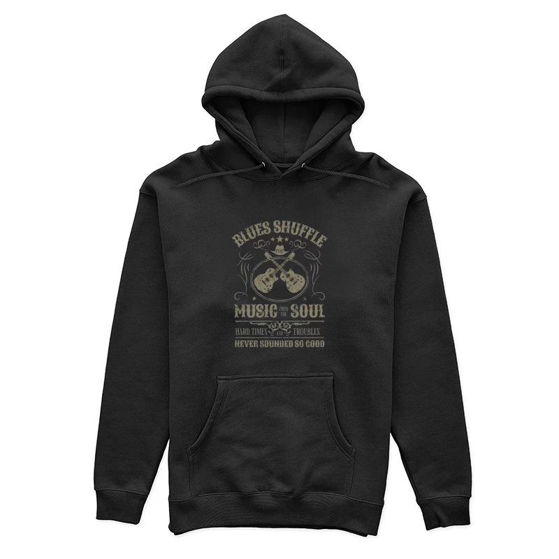 Blues Shuffle Musikdesign Damen Pullover Hoodie