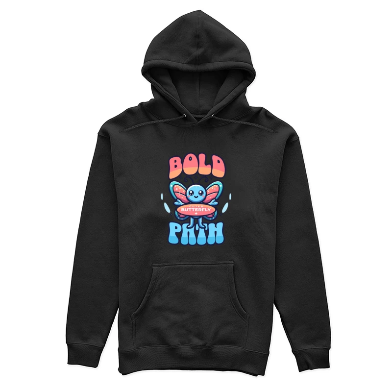 Kühner niedlicher Schmetterling Damen Pullover Hoodie