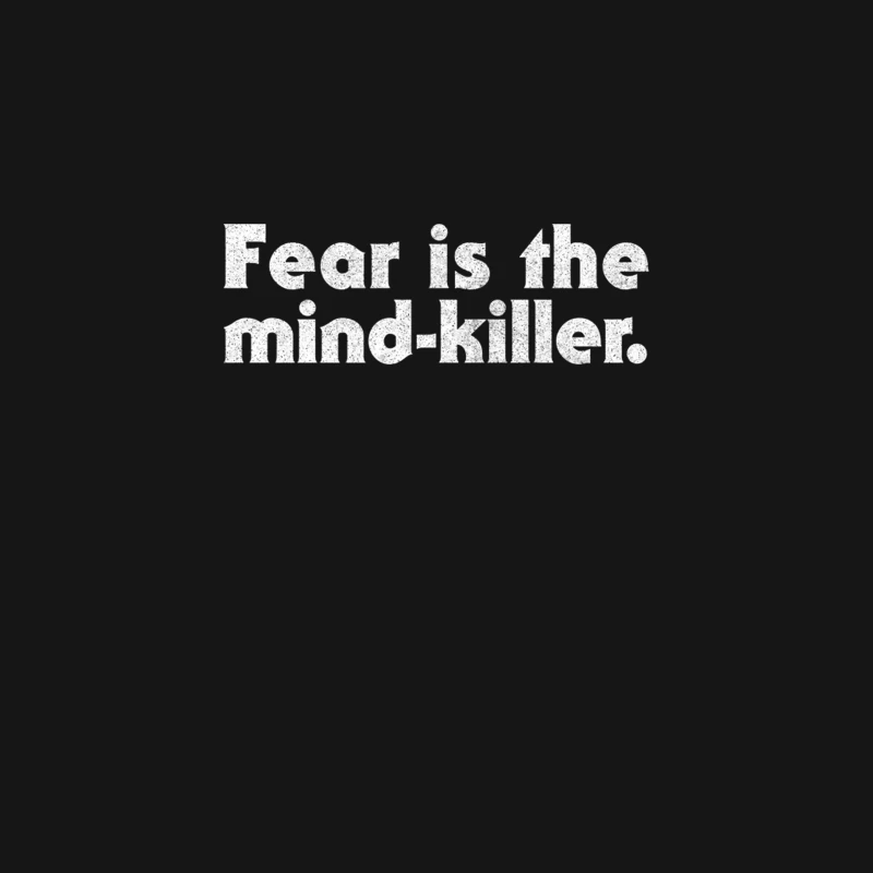 Fear is the mind-killer. Desk Mat