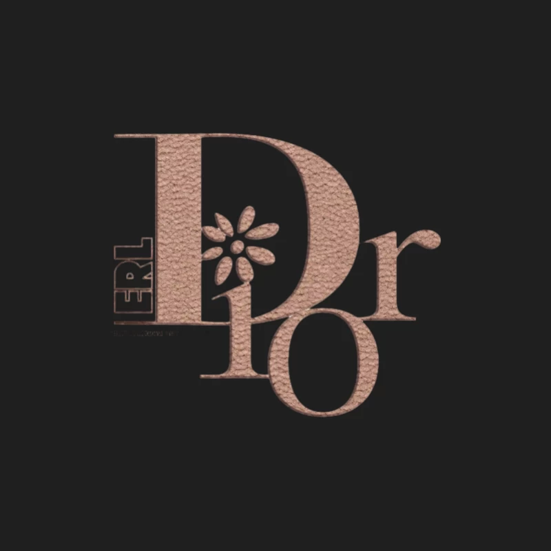 Designer-Logo mit Blume Herren Tanktops