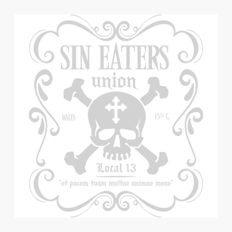 Sin Eater_s Union, non distressed Pin