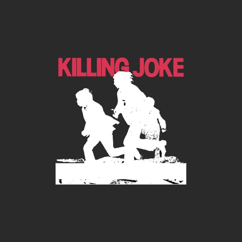 Killing Joke Post-Punk Album Cover with White Silhouettes Baseball Cap