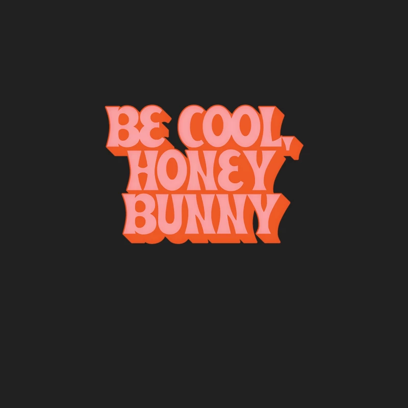 Be Cool, Honey Bunny  Retro 70s Style Design Bucket Hat