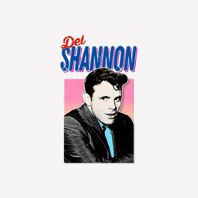 Del Shannon - Retro Nostalgia Graphic Design Female T-Shirt