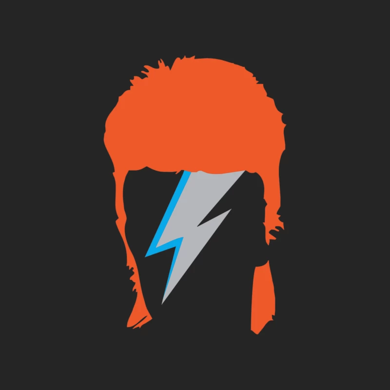 David Bowie Ziggy Female Pullover Sweatshirt