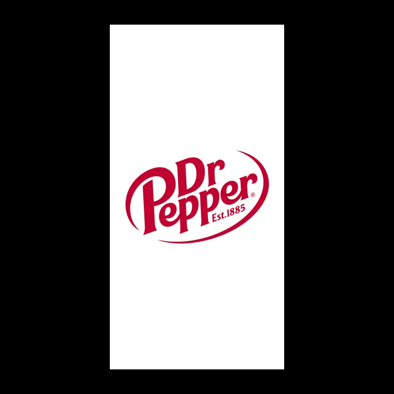 Dr Pepper Classic Red Logo Design - Established 1885 iPhone Case