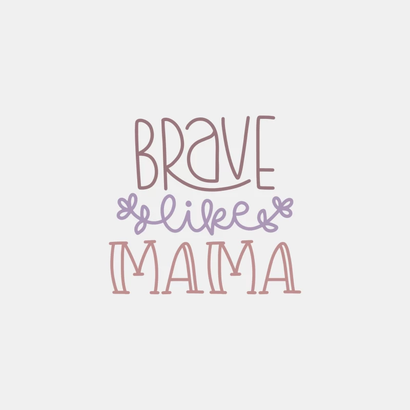 Motivations inspirantes: Brave comme maman Homme Débardeur
