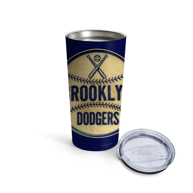 VINTAGE BROOKLYN DODGERS Travel Mug