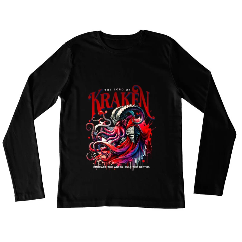 Le Seigneur du Kraken Héros Femme Manches Longues T-Shirt