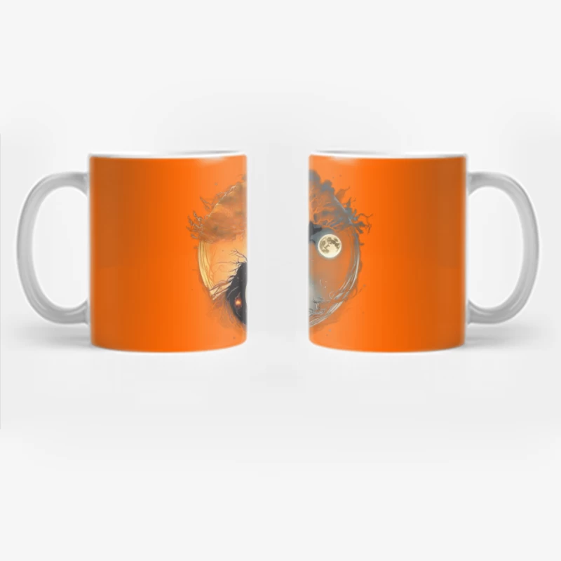 Yin Yang Tree Art Coffee Mug