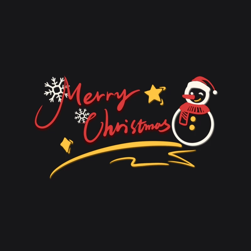 Fröhliche Weihnachten Gruß mit Schneemann Herren Pullover Hoodie