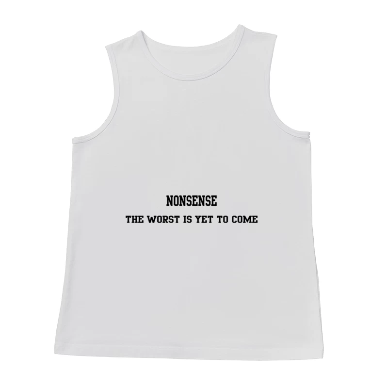 Motivierendes Zitat über Herausforderungen Herren Tanktops