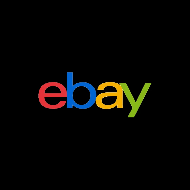 eBay Official Multicolored Logo Coffee Mug