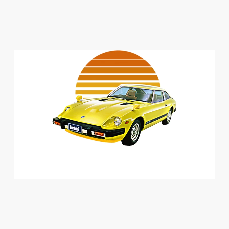 Datsun 240Z Retro Design 2 Travel Mug