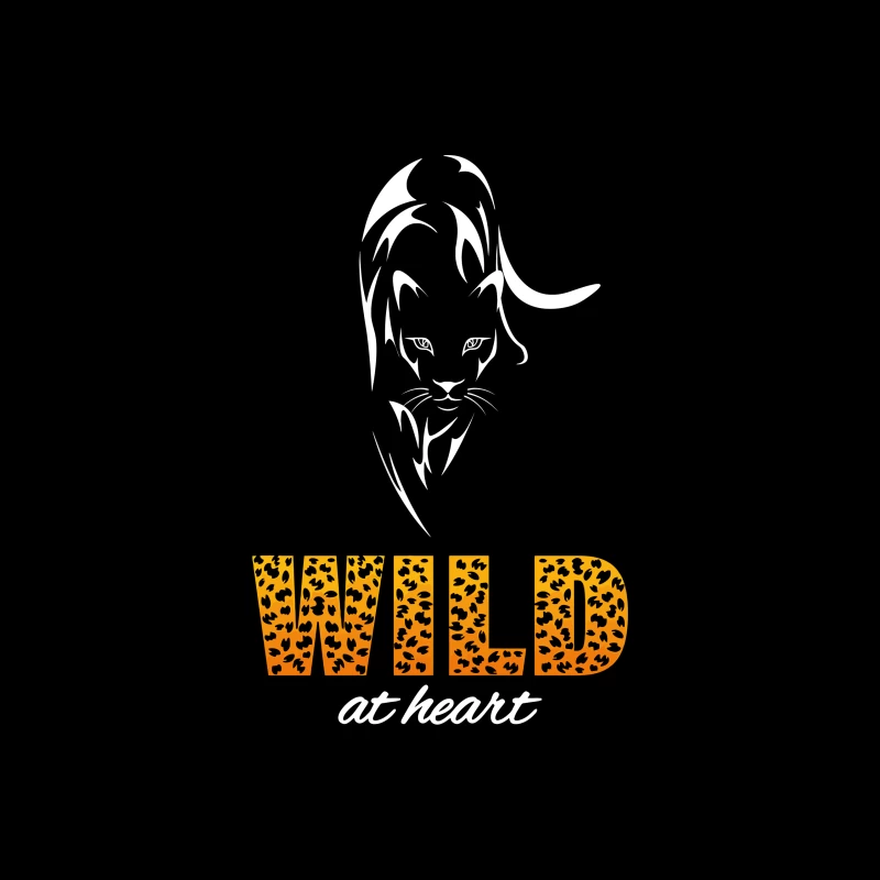 Wild at Heart – Bold Leopard Spirit Throw Pillow