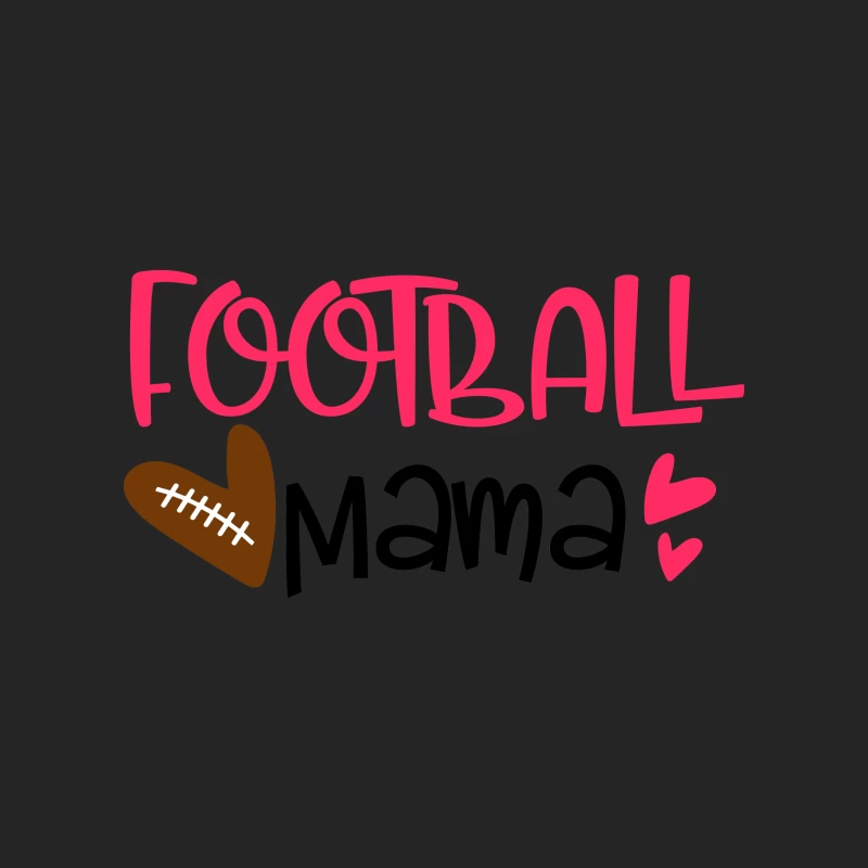 Design Maman de Football avec Cœur Homme Sweat-shirt à enfiler
