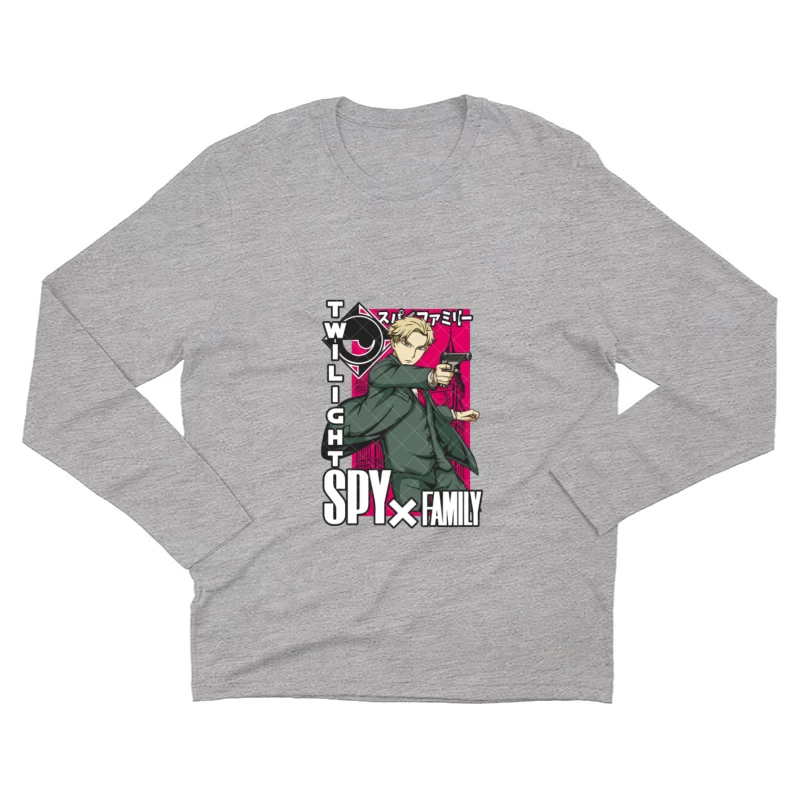 Twilight-Charakter aus dem Anime Herren Langarm T-Shirt